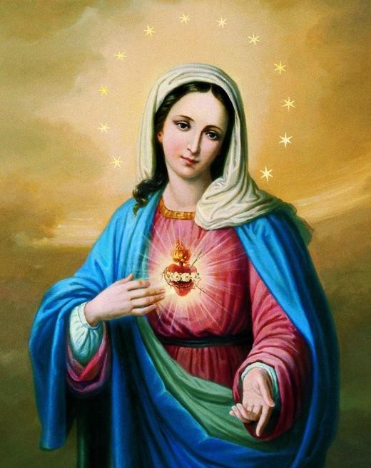 Consacrazione Al Cuore Immacolato Di Maria Della Famiglia Cuore Immacolato della Beata Vergine Maria: devozione e amore